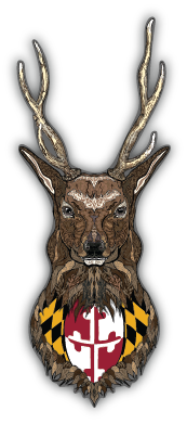 sik deer stag with md flag attributes