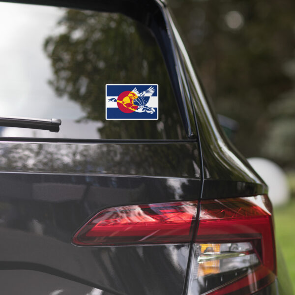 co goos flag bubble free stickers