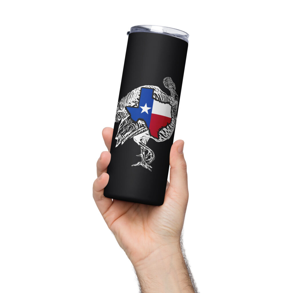 tx turkey stainless steel tumbler