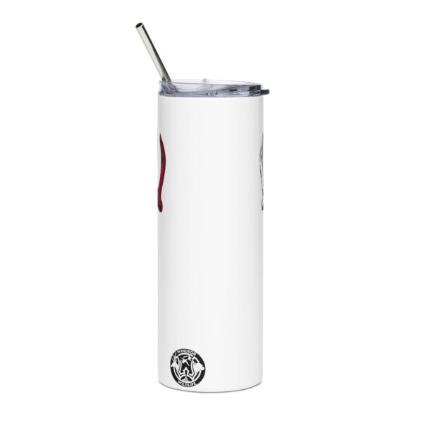 nc buck skull stainless steel tumbler