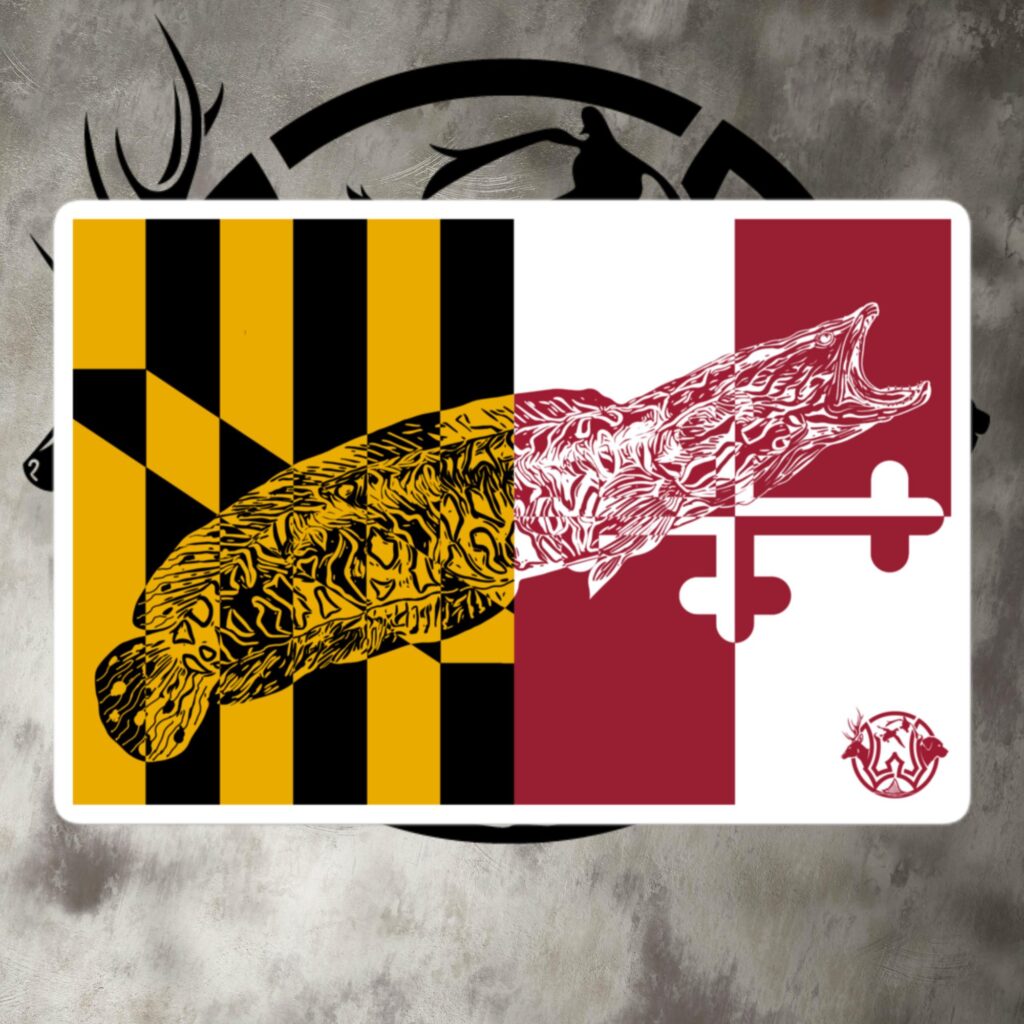 md snakehead bubble free stickers