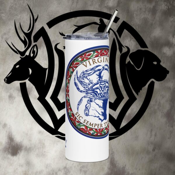 va crab stainless steel tumbler