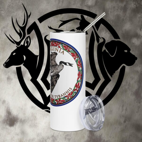 va goose stainless steel tumbler