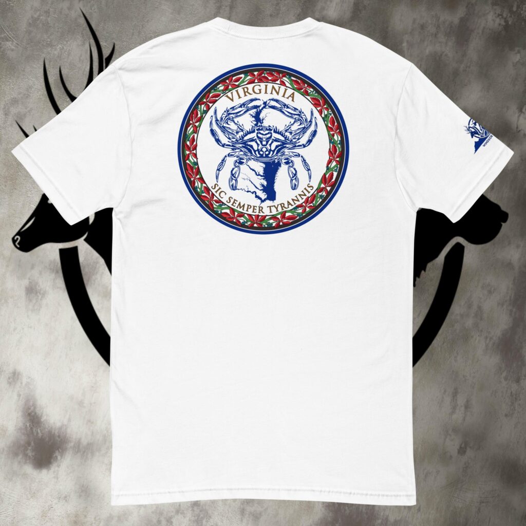 va crab short sleeve t shirt