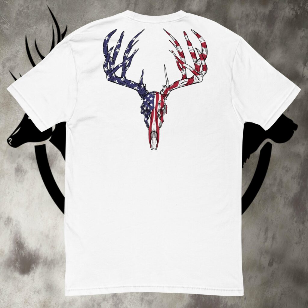 usa mule deer short sleeve t shirt