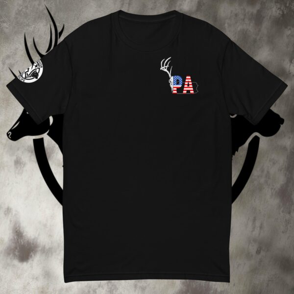 pa buck skull short sleeve t shirt