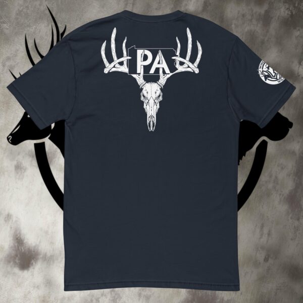 pa buck skull short sleeve t shirt