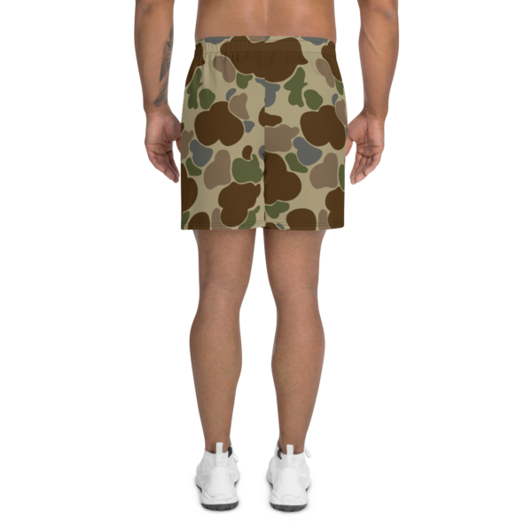 old school camo men's recycled athletic shorts