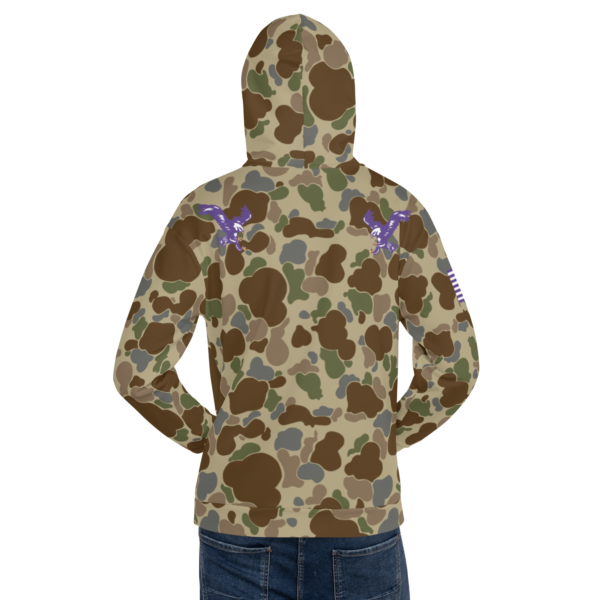 old school camo unisex hoodie