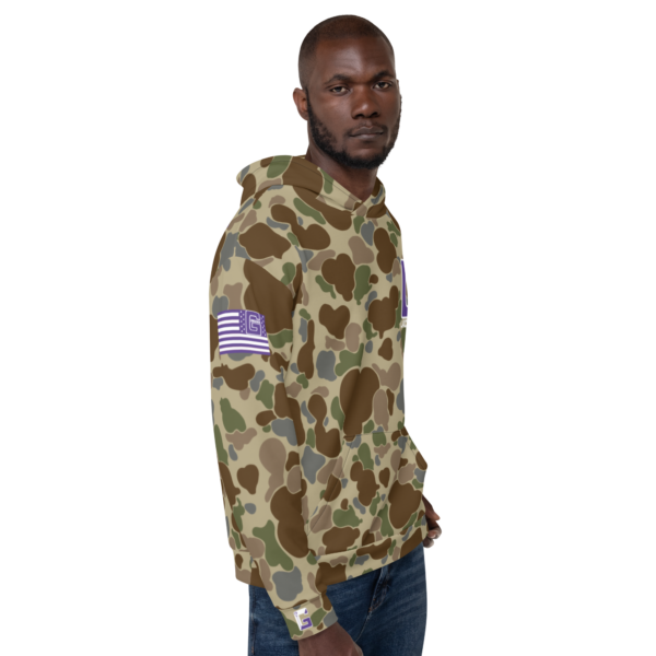 old school camo unisex hoodie