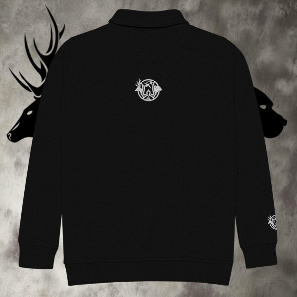 tx buck skull unisex fleece pullover