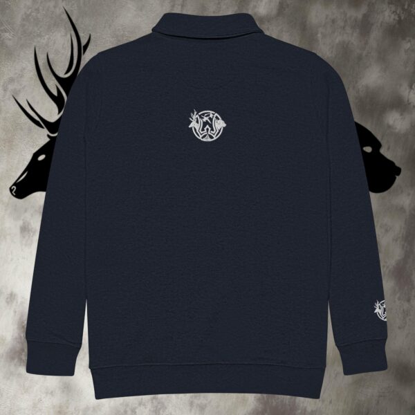 tx buck skull unisex fleece pullover