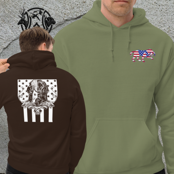 usa duckdog unisex hoodie