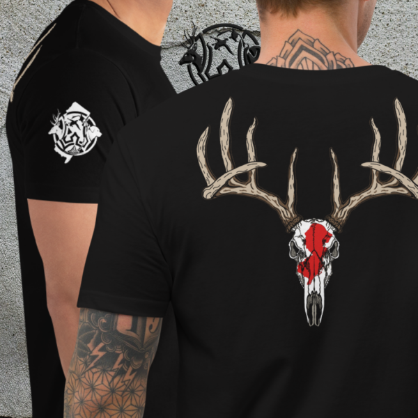 nj bucknskull short sleeve t shirt