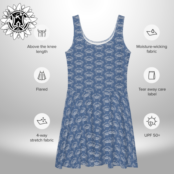 crab summer dress