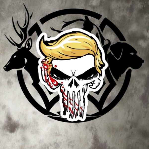 trump punisher decal