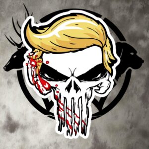 trump punisher decal