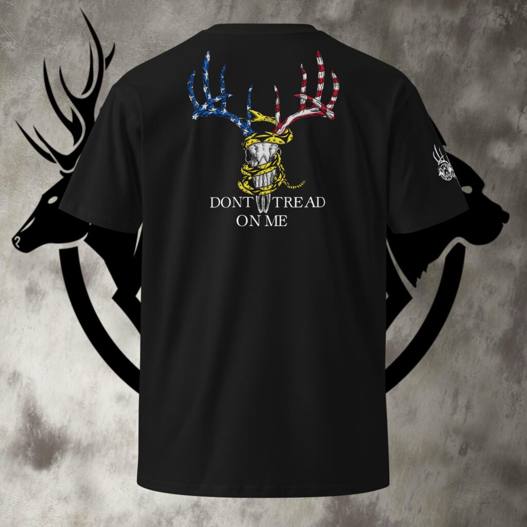 buck don't tread on me unisex premium t shirt