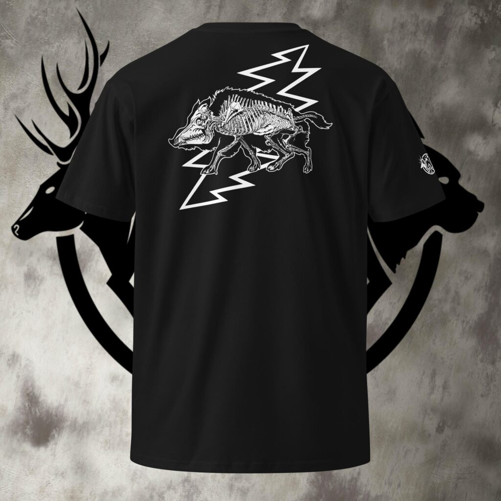 boar anatomy premium t shirt