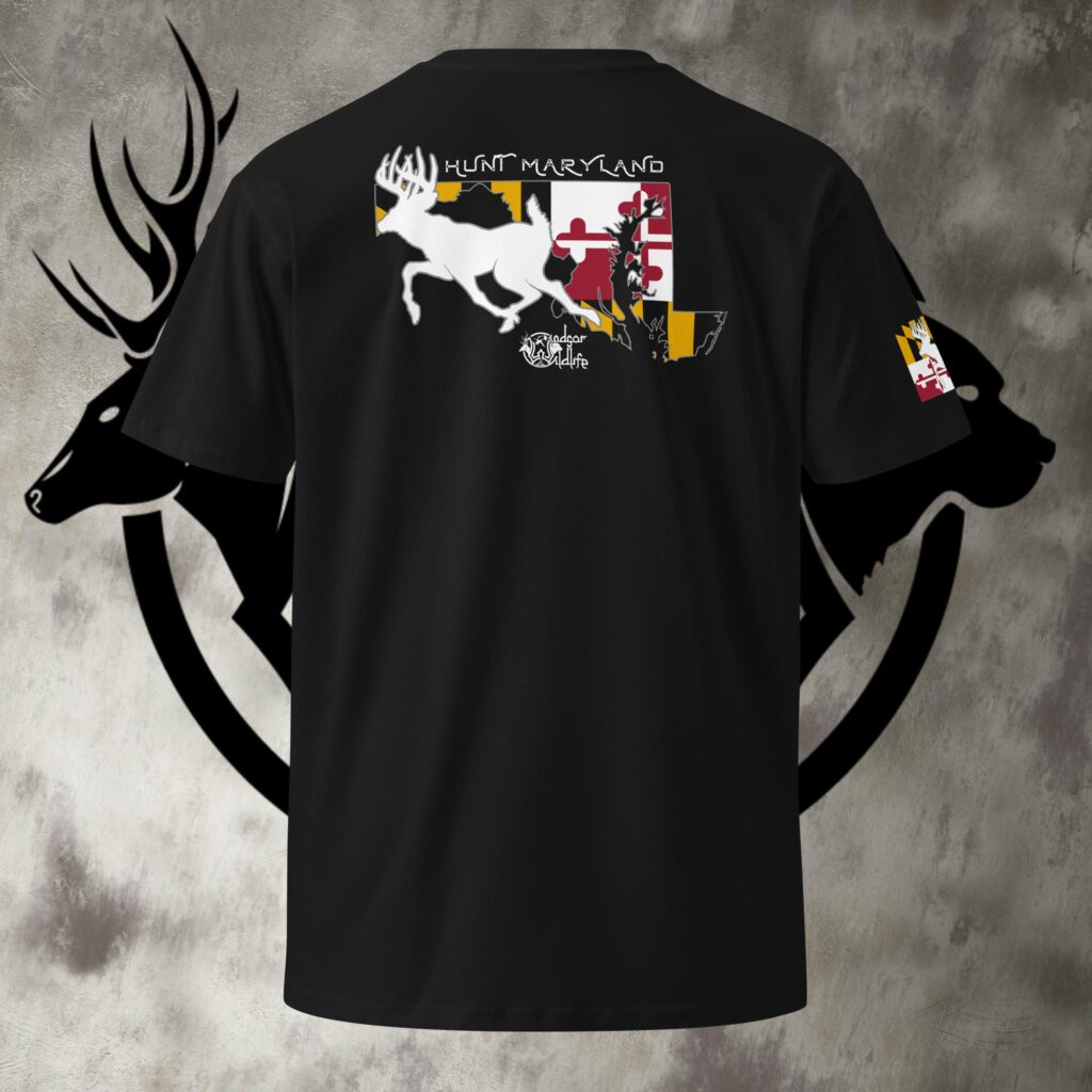 deer hunt maryland premium t shirt