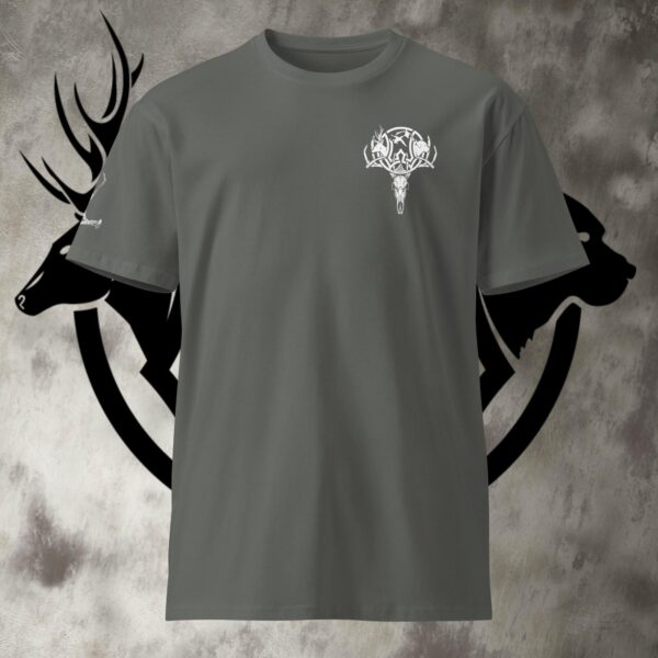 buck skull unisex premium t shirt