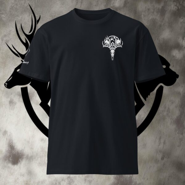 buck skull unisex premium t shirt