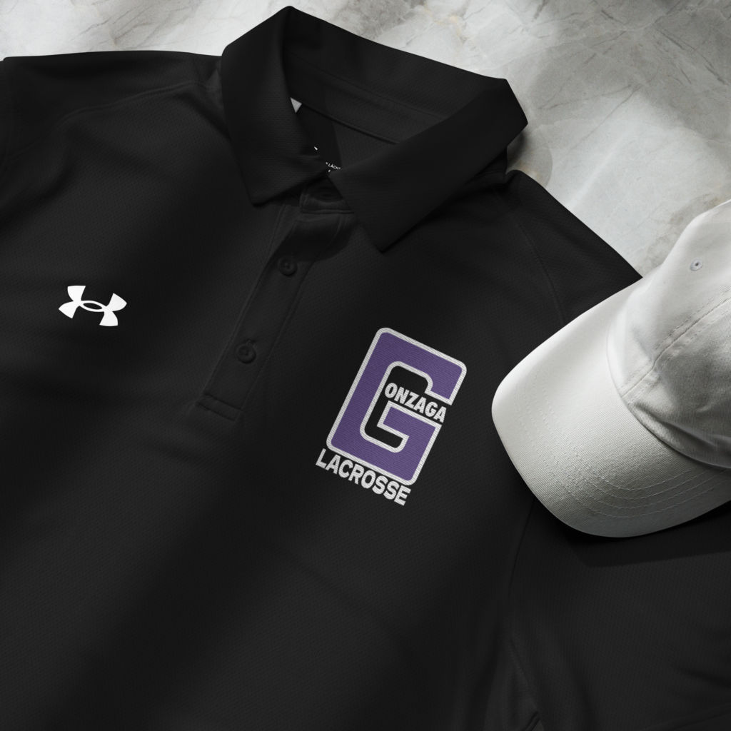 g logo under armour® men's polo